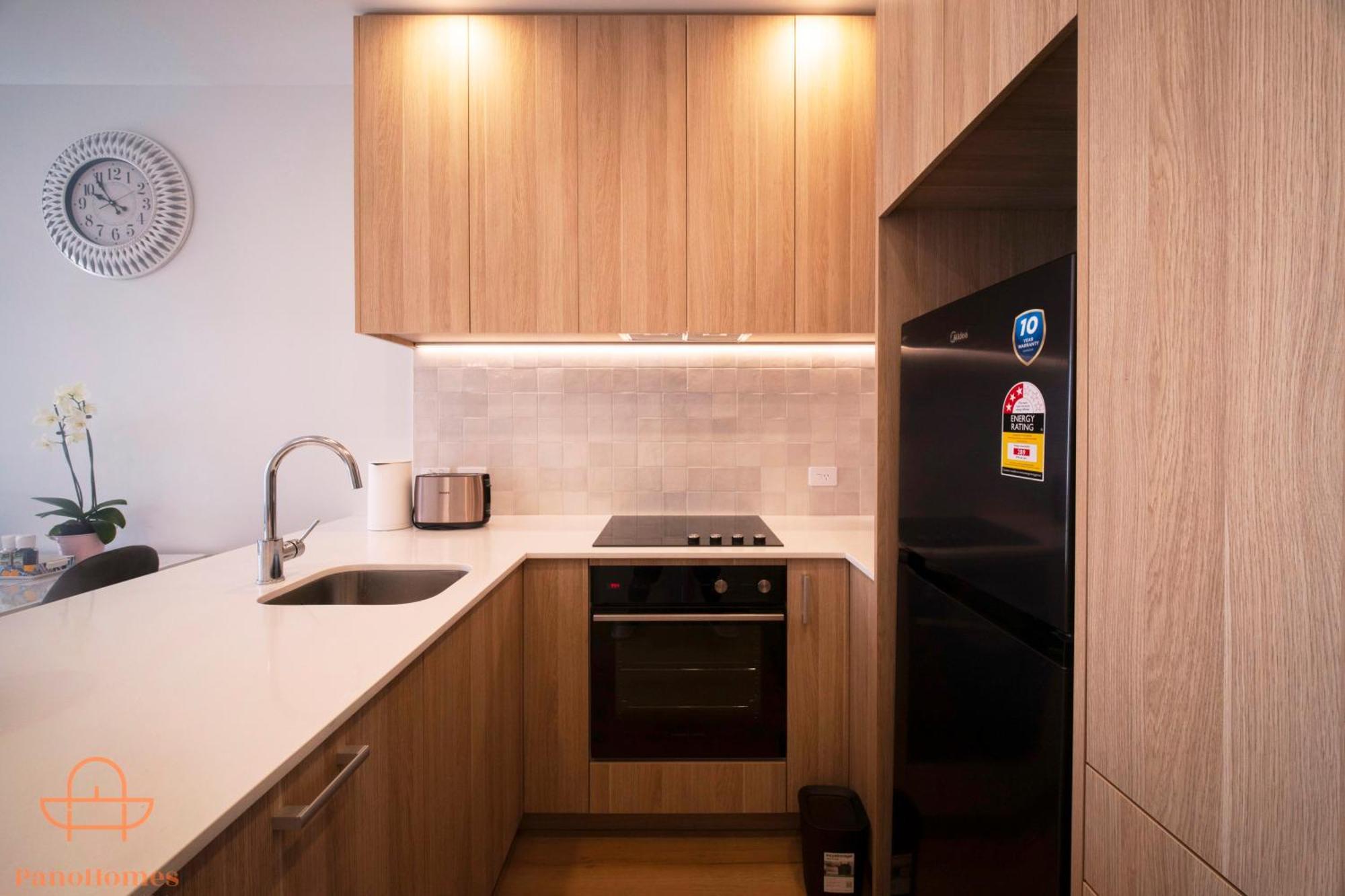 Modern Townhouse Close To City With Full Kitchen - Ellerslie 奥克兰 外观 照片